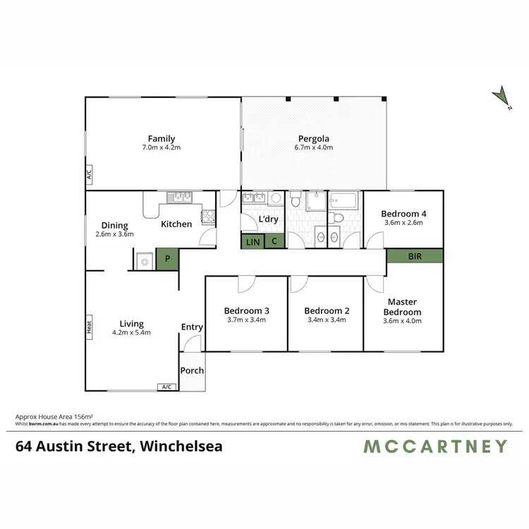 Floorplan of Homely house listing, 64 Austin Street, Winchelsea VIC 3241