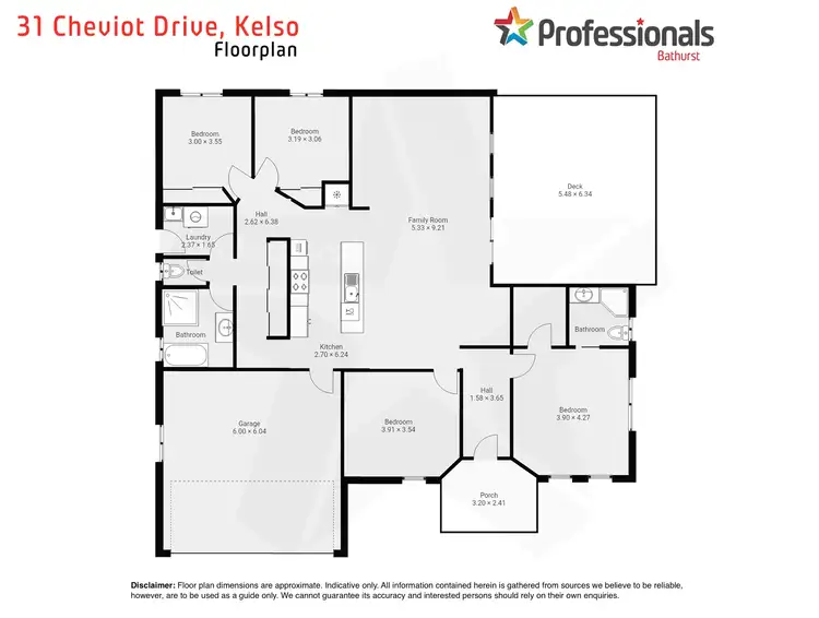 Floorplan of Homely house listing, 31 Cheviot Drive, Kelso NSW 2795