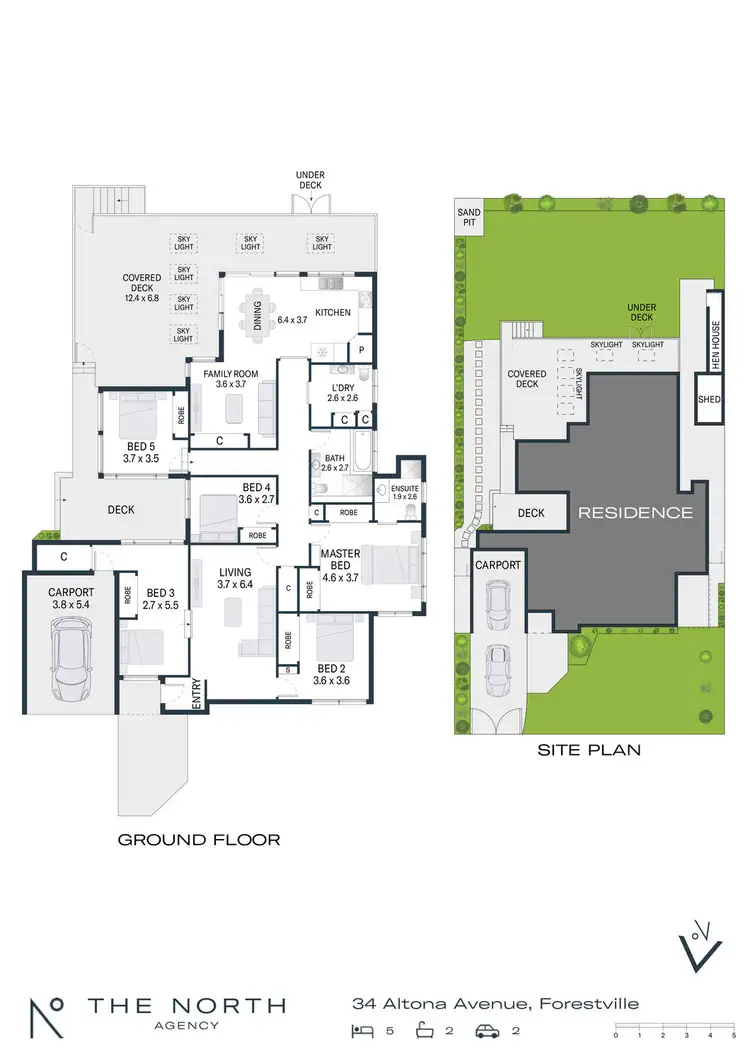 Floorplan of Homely house listing, 34 Altona Avenue, Forestville NSW 2087