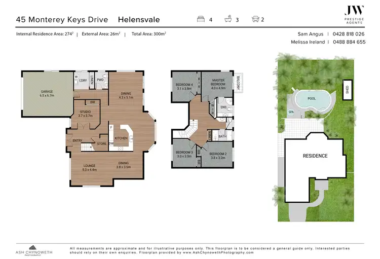 Floorplan of Homely house listing, 45 Monterey Keys Drive, Helensvale QLD 4212