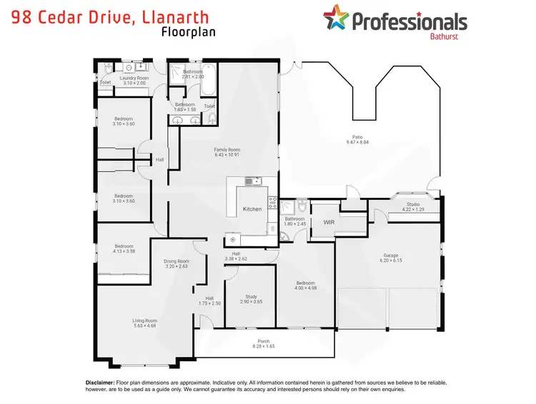Floorplan of Homely house listing, 98 Cedar Drive, Llanarth NSW 2795