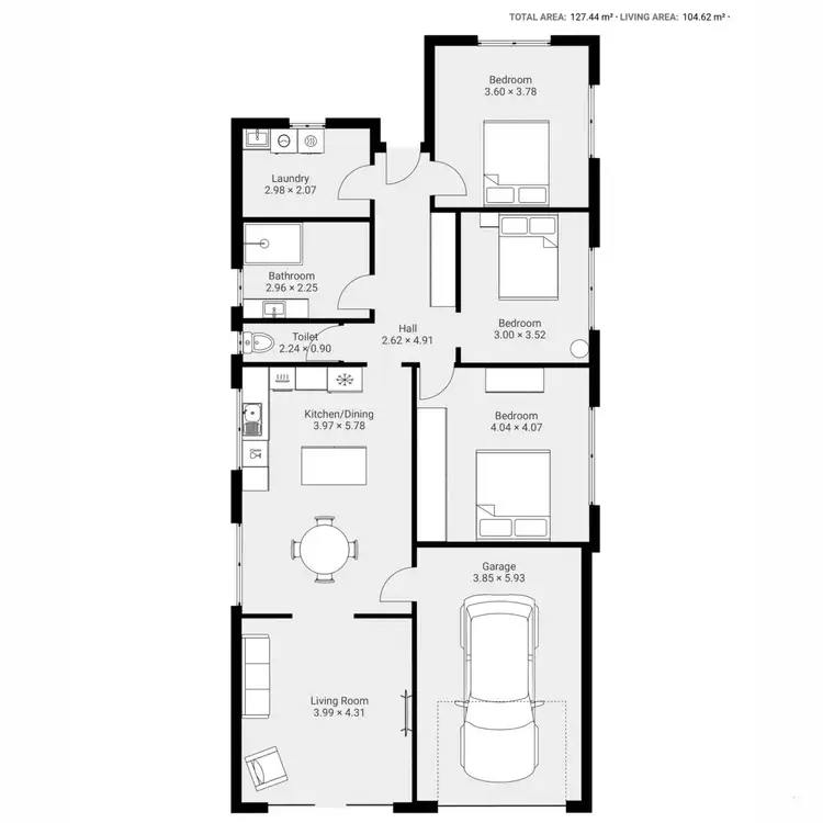 Floorplan of Homely house listing, 244 Commercial Street West, Mount Gambier SA 5290