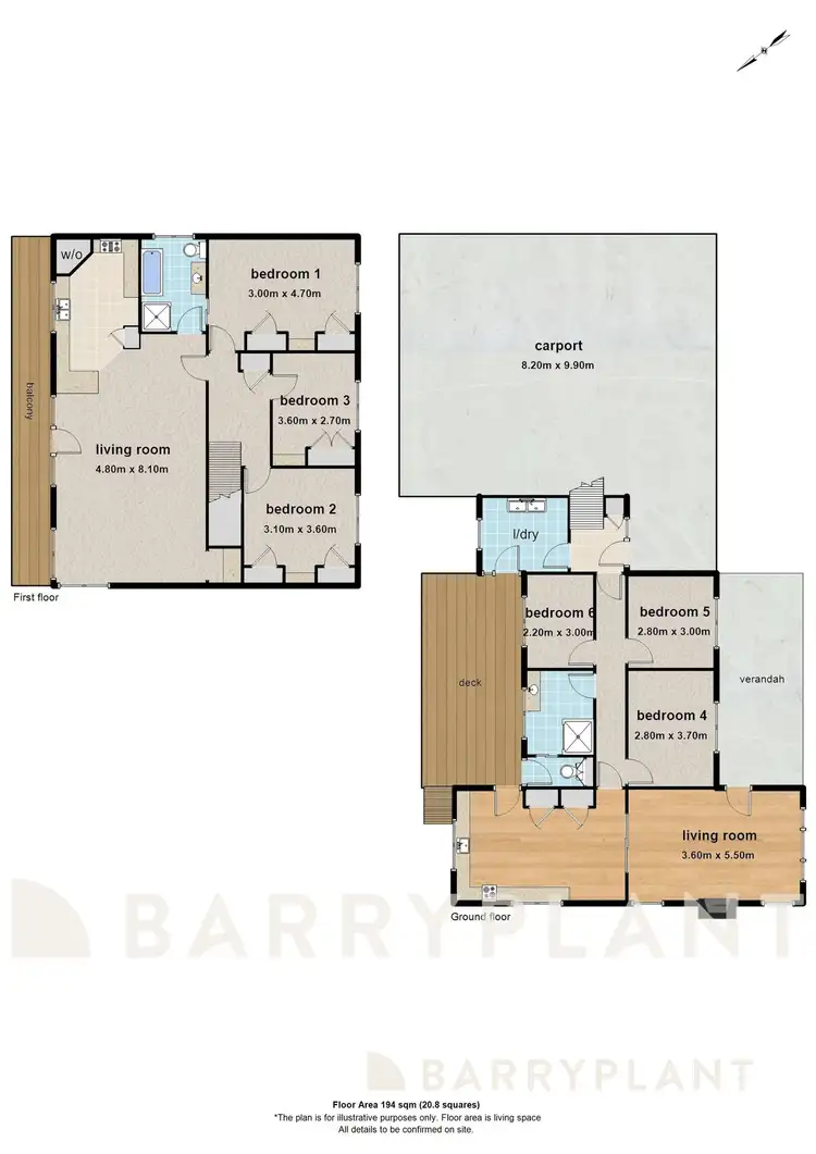 Floorplan of Homely house listing, 4 Patons Road, Macclesfield VIC 3782