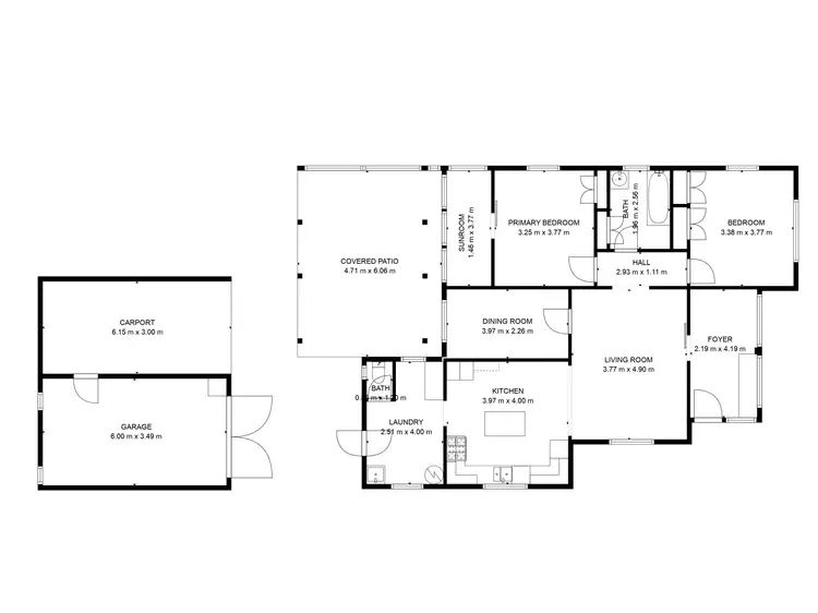 Floorplan of Homely house listing, 33 Walker Street, Bundaberg South QLD 4670