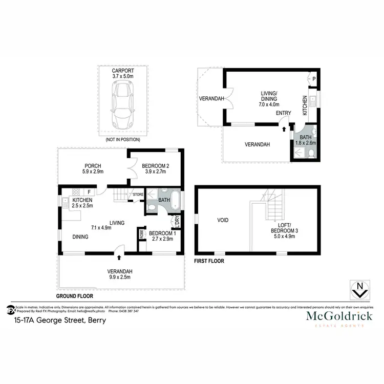 Floorplan of Homely house listing, 15-17a George Street, Berry NSW 2535