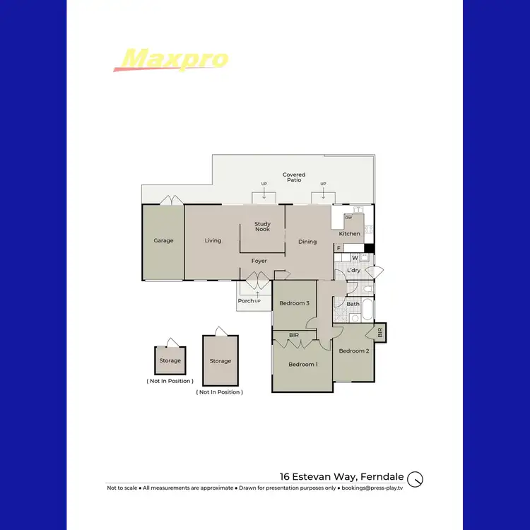 Floorplan of Homely house listing, 16 Estevan Way, Ferndale WA 6148