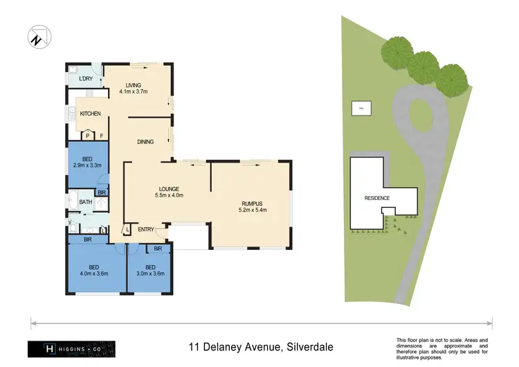 Floorplan of Homely house listing, 11 Delaney Avenue, Silverdale NSW 2752