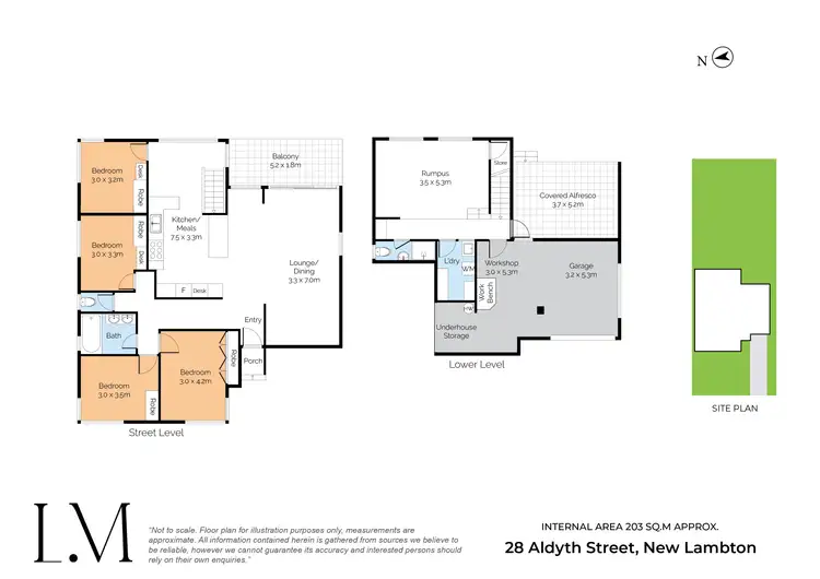 Floorplan of Homely house listing, 28 Aldyth Street, New Lambton NSW 2305