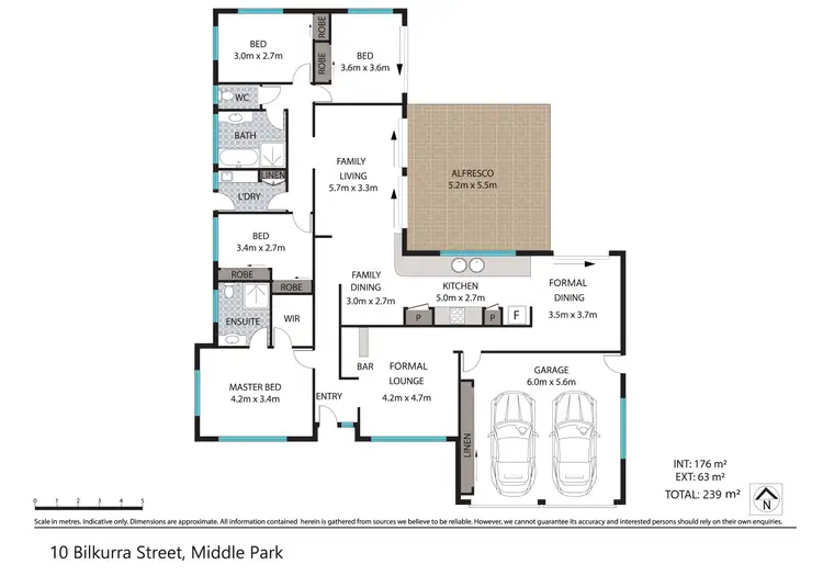 Floorplan of Homely house listing, 10 Bilkurra Street, Middle Park QLD 4074