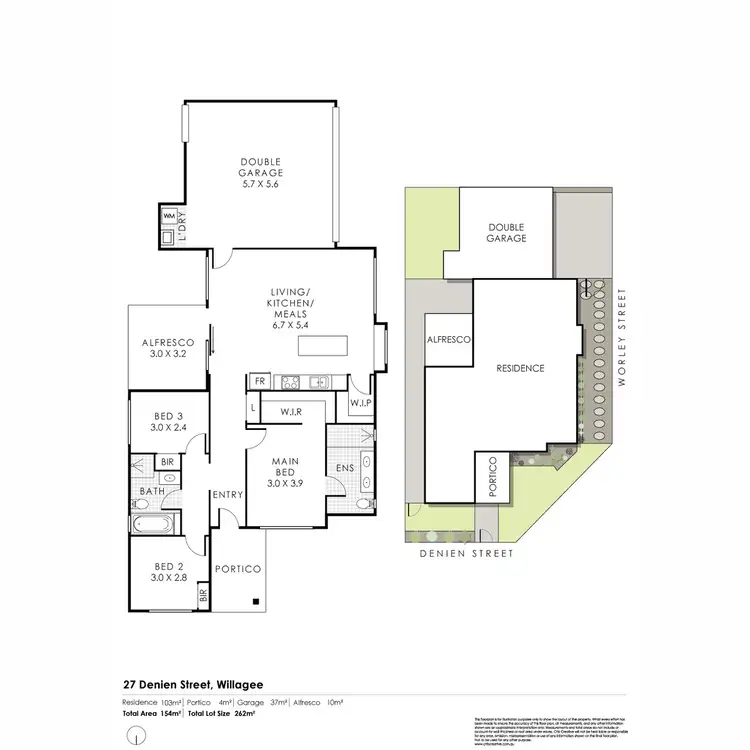Floorplan of Homely house listing, 27 Denien Street, Willagee WA 6156