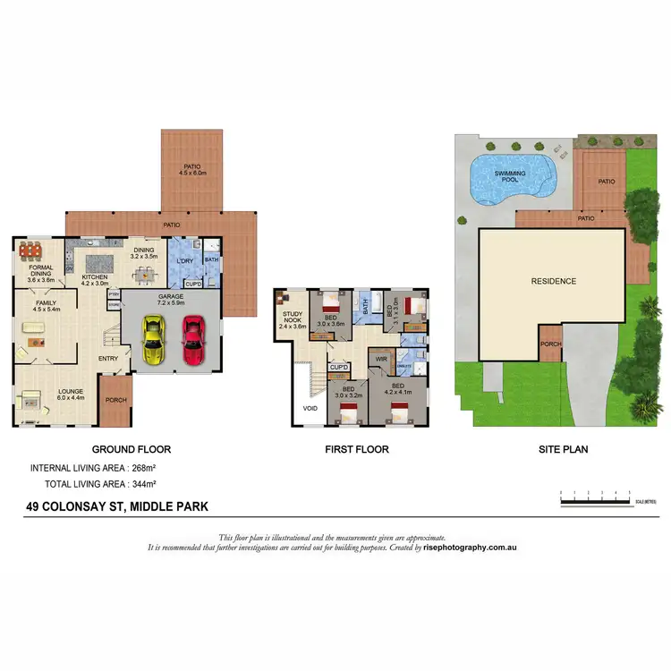 Floorplan of Homely house listing, 49 Colonsay Street, Middle Park QLD 4074