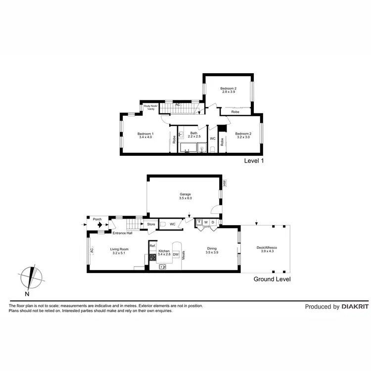 Floorplan of Homely townhouse listing, 24/90 Edgars Road, Thomastown VIC 3074