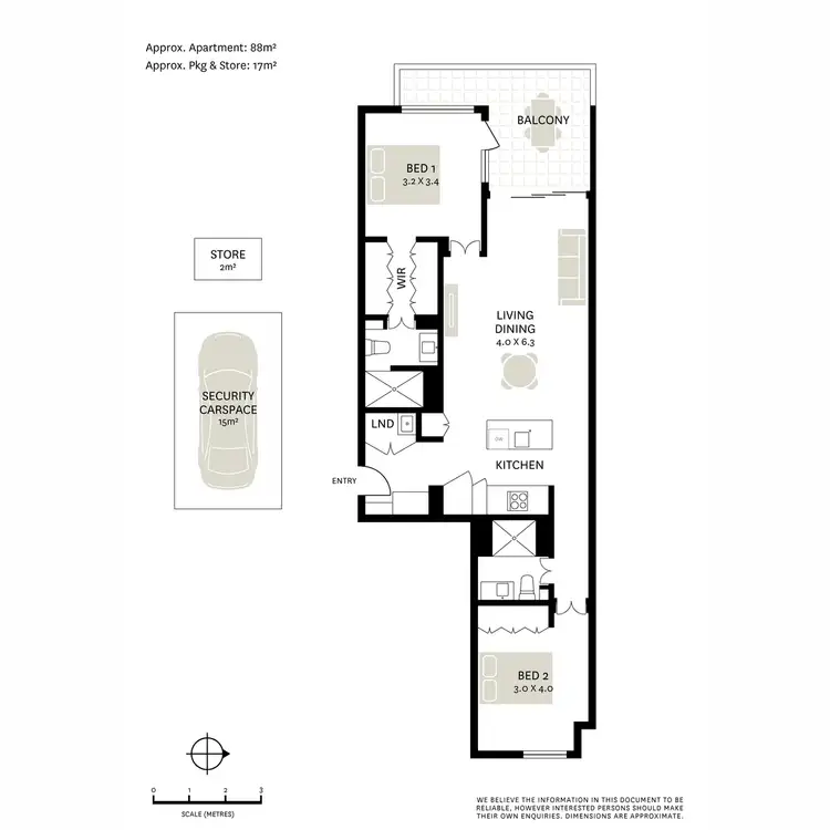 Floorplan of Homely apartment listing, 16/144-154 Commonwealth Street, Surry Hills NSW 2010