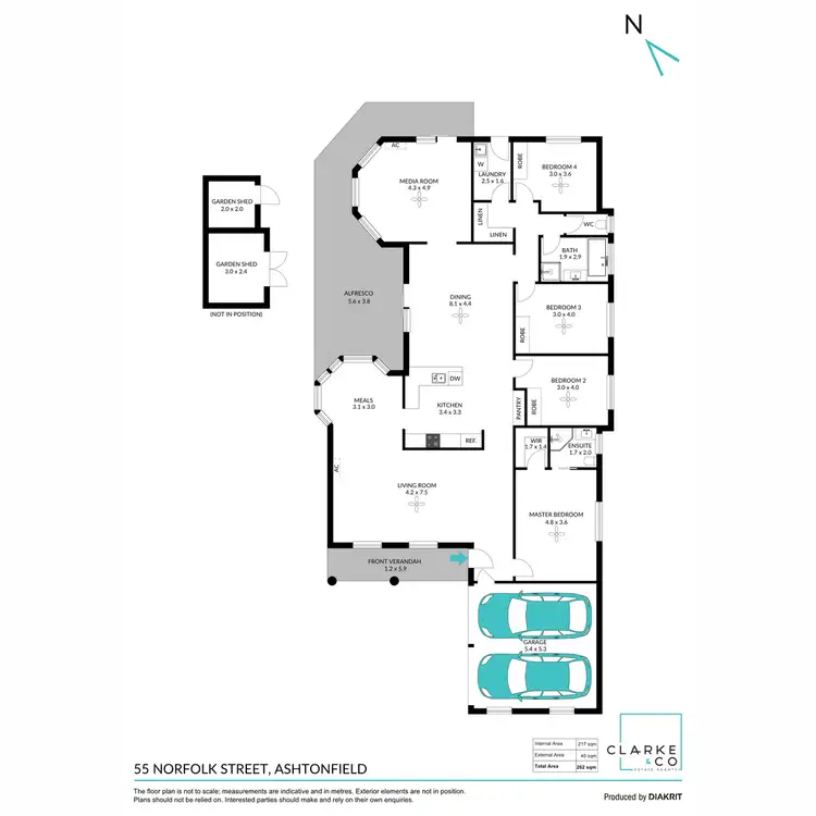 Floorplan of Homely house listing, 55 Norfolk Street, Ashtonfield NSW 2323