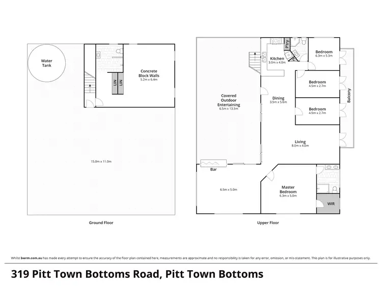 Floorplan of Homely rural property listing, 319 Pitt Town Bottoms Road, Pitt Town Bottoms NSW 2756