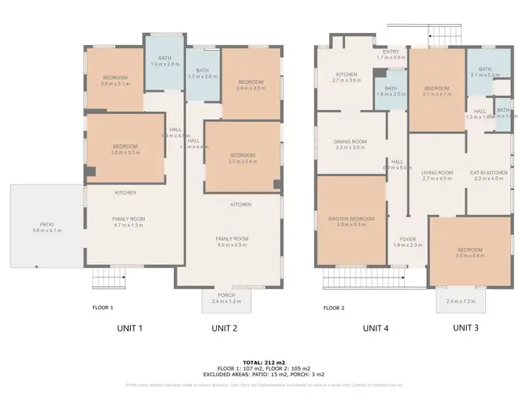 Floorplan of Homely house listing, 42 Woonga Drive, Ashgrove QLD 4060