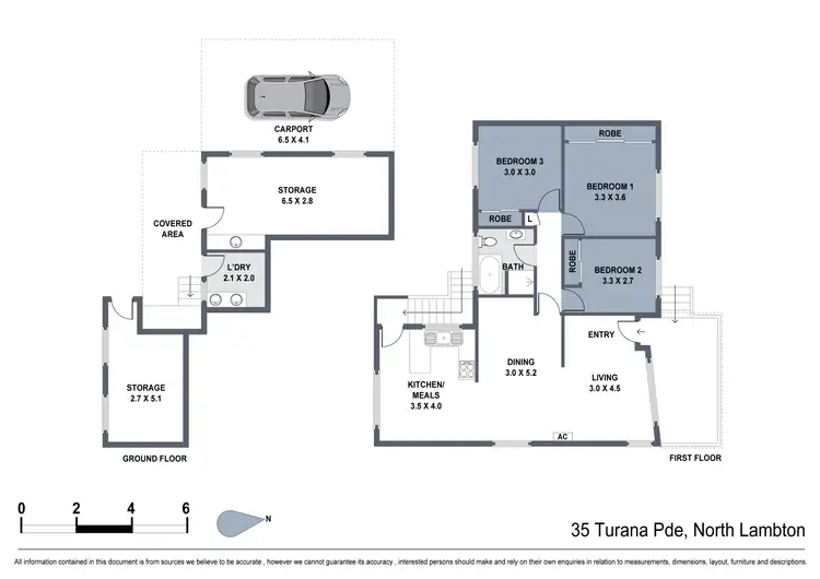 Floorplan of Homely house listing, 35 Turana Parade, North Lambton NSW 2299