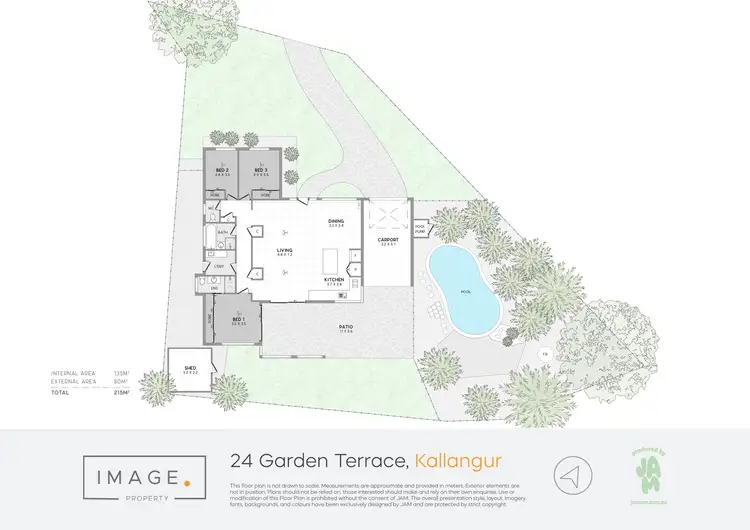 Floorplan of Homely house listing, 24 Garden Terrace, Kallangur QLD 4503