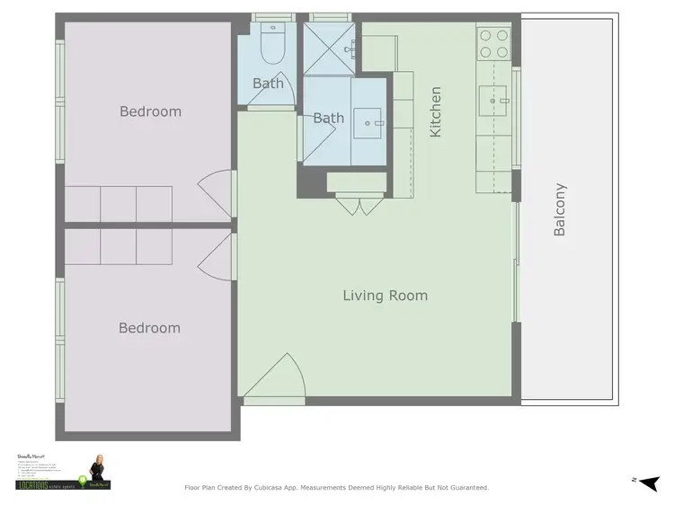 Floorplan of Homely unit listing, 9/208-212 Oaka Street, South Gladstone QLD 4680