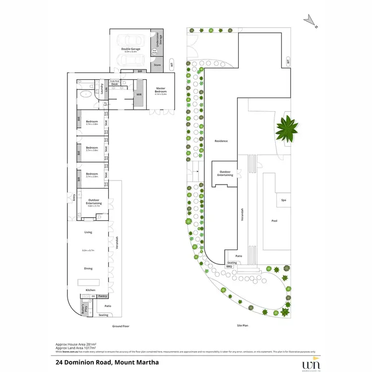 Floorplan of Homely house listing, 24 Dominion Road, Mount Martha VIC 3934
