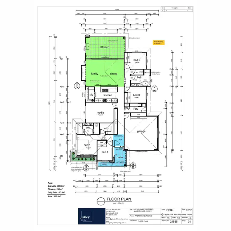 Floorplan of Homely house listing, 13 Ambrym Street, Bargara QLD 4670
