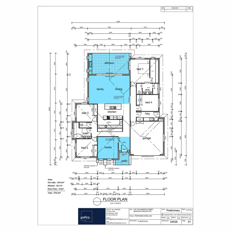 Floorplan of Homely house listing, 11 Ambrym Street, Bargara QLD 4670