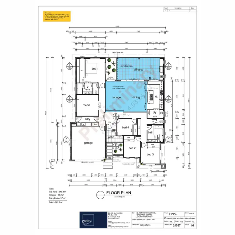 Floorplan of Homely house listing, 19 Northwest Avenue, Innes Park QLD 4670