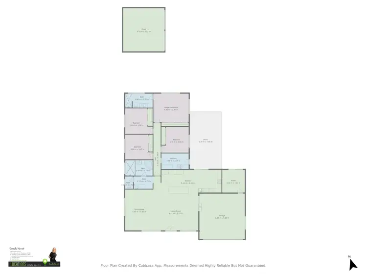 Floorplan of Homely house listing, 43 Morcom Street, Calliope QLD 4680