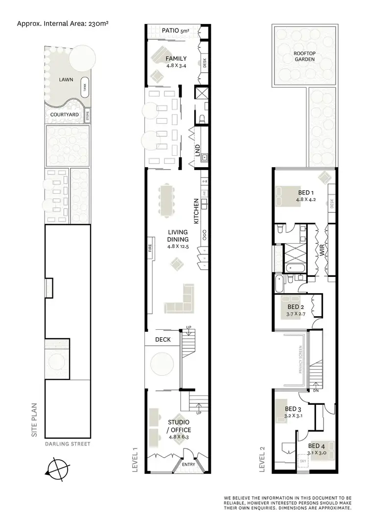 Floorplan of Homely house listing, 498 Darling Street, Balmain NSW 2041