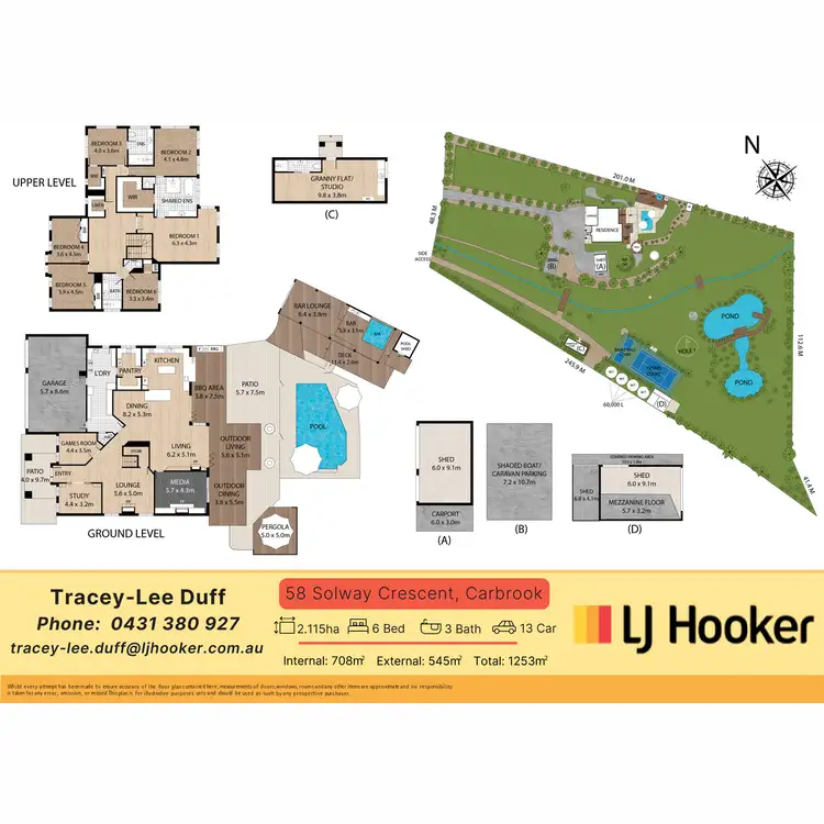 Floorplan of Homely rural property listing, 58-64 SOLWAY Crescent, Carbrook QLD 4130