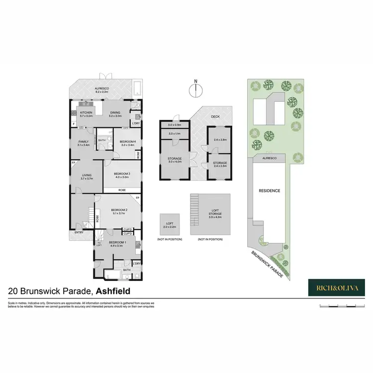 Floorplan of Homely house listing, 20 Brunswick Parade, Ashfield NSW 2131