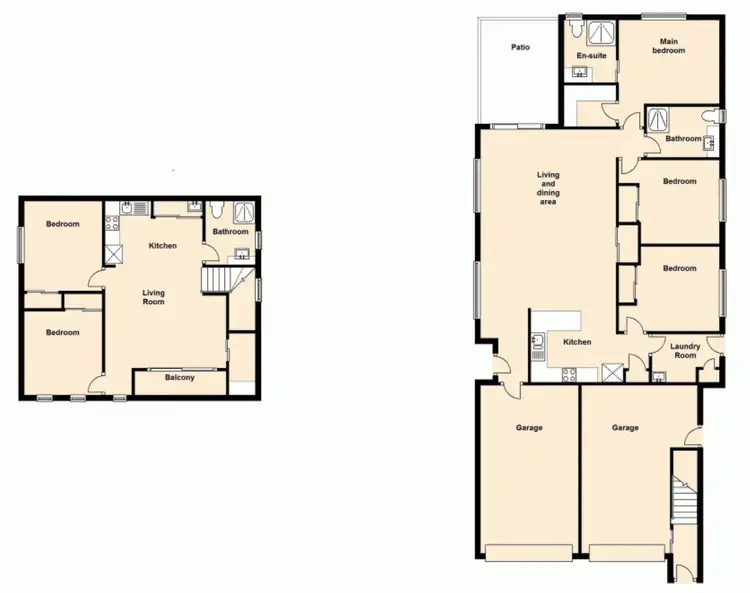 Floorplan of Homely semi-detached listing, 3 Applewood Court, Kallangur QLD 4503