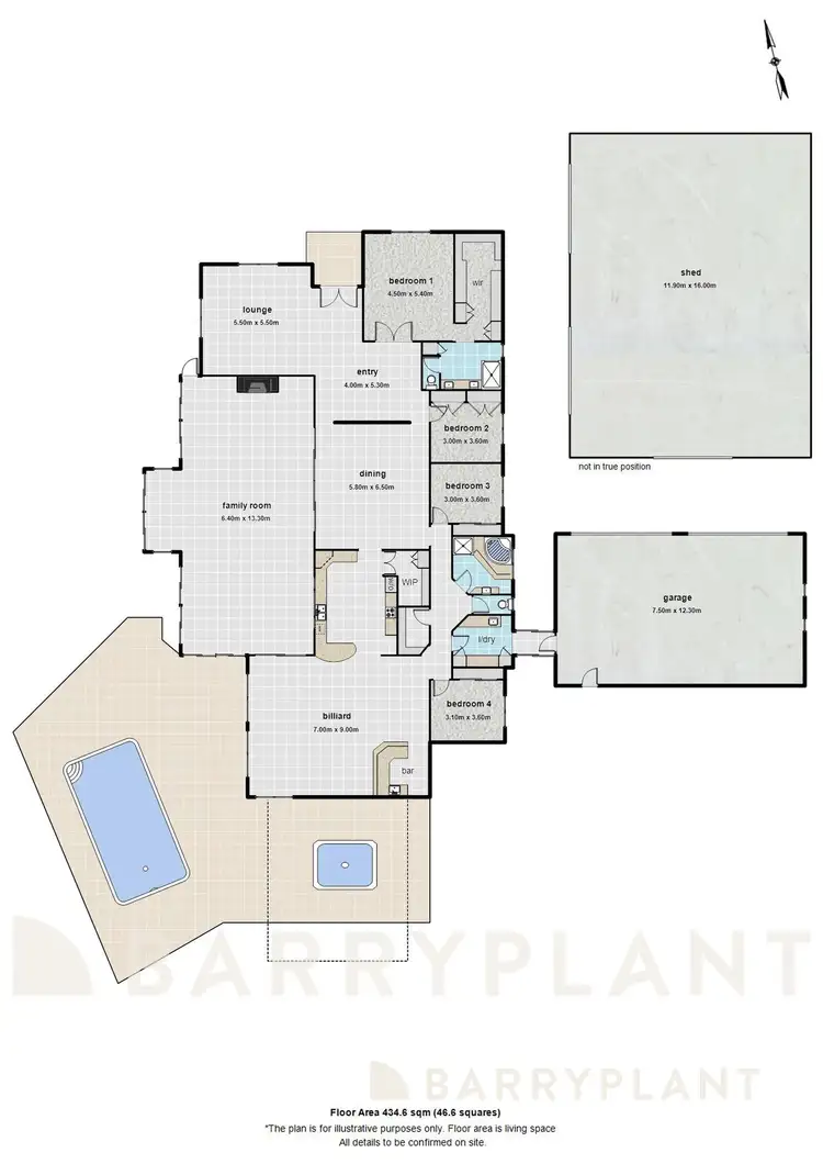 Floorplan of Homely rural property listing, 5 Cremin Drive, Pakenham VIC 3810