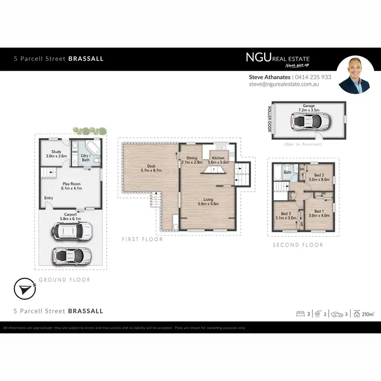 Floorplan of Homely house listing, 5 Parcell Street, Brassall QLD 4305
