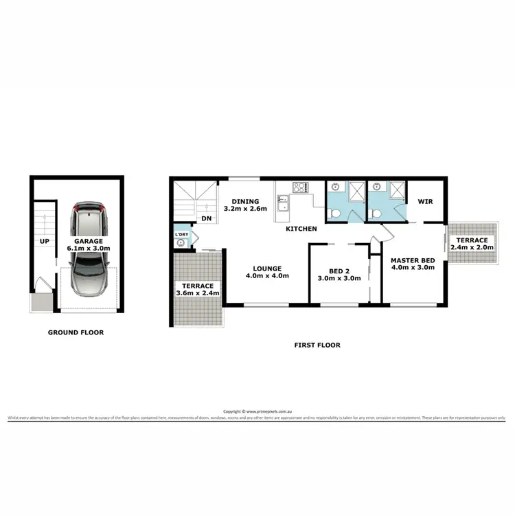 Floorplan of Homely unit listing, 9/3 Palmerston Lane, Fitzgibbon QLD 4018