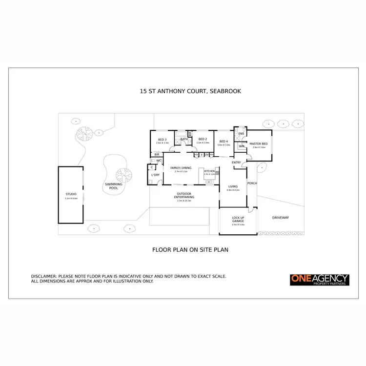 Floorplan of Homely house listing, 15 St Anthony Court, Seabrook VIC 3028