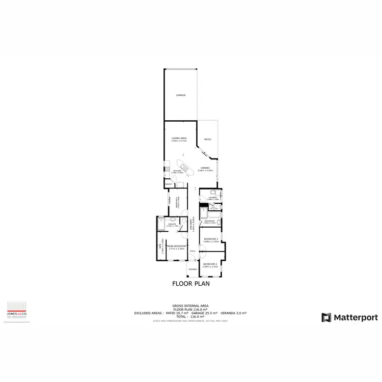 Floorplan of Homely house listing, 2 Sharman Vista, Ellenbrook WA 6069