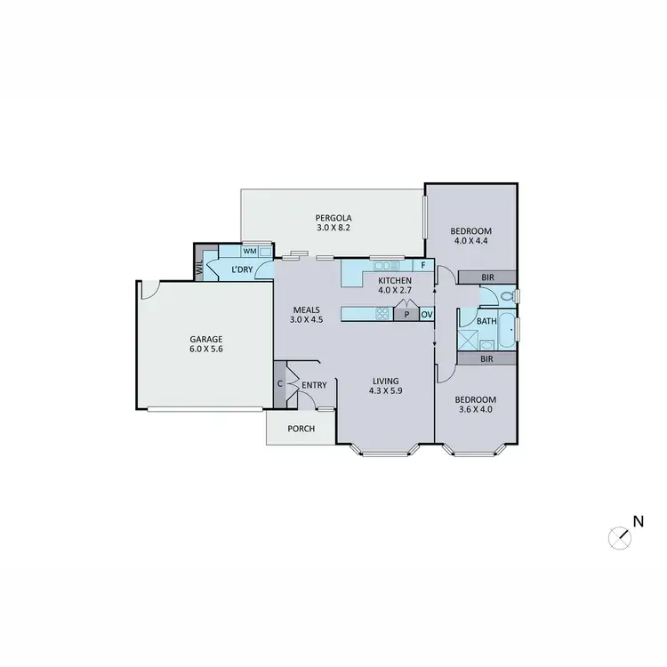 Floorplan of Homely house listing, 108 Mountain Gate Drive, Ferntree Gully VIC 3156
