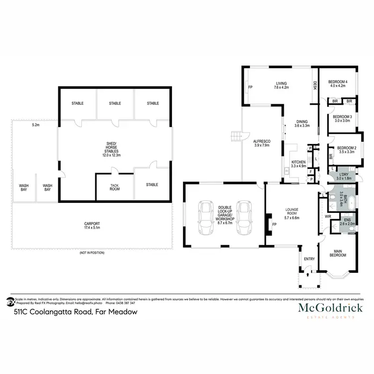 Floorplan of Homely rural property listing, 511c Coolangatta Road, Far Meadow NSW 2535