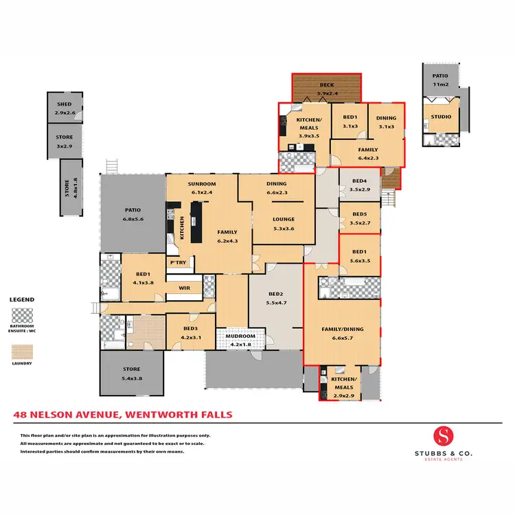 Floorplan of Homely house listing, 48 Nelson Avenue, Wentworth Falls NSW 2782