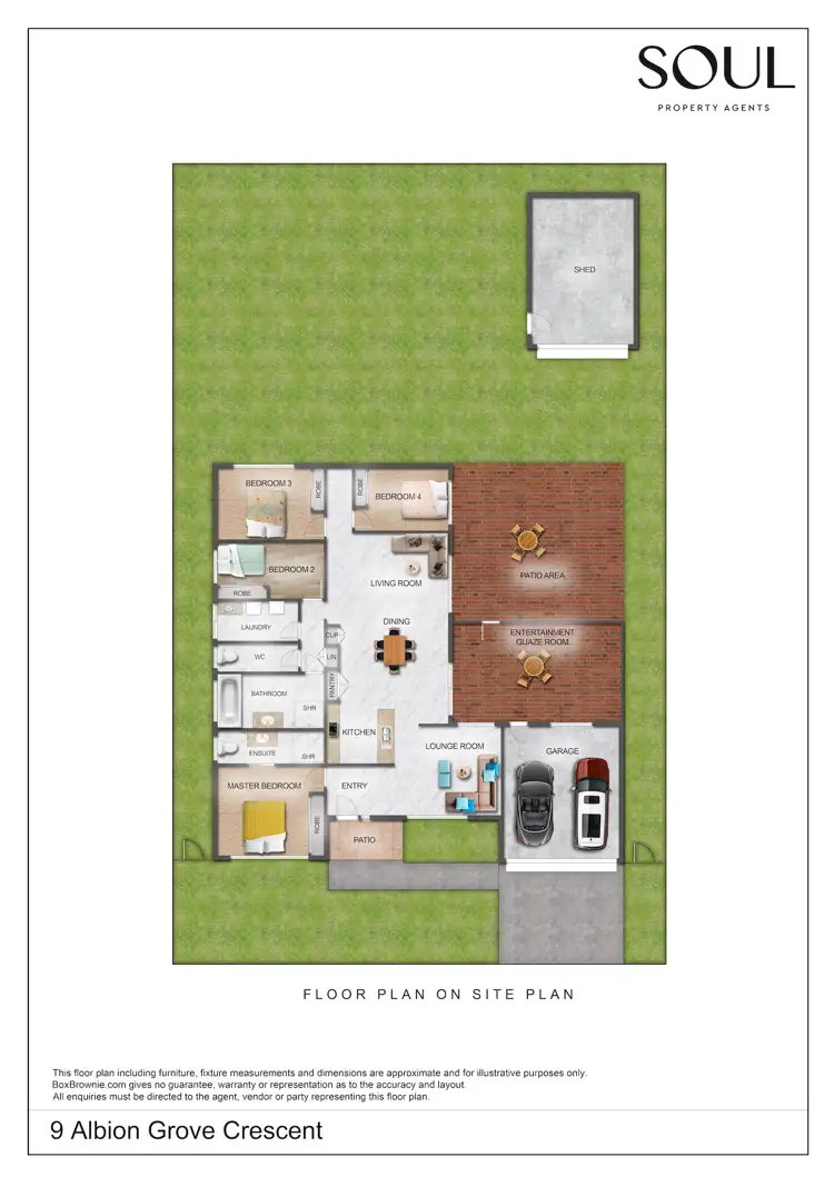 Floorplan of Homely house listing, 9 Albion Grove Crescent, Griffith NSW 2680