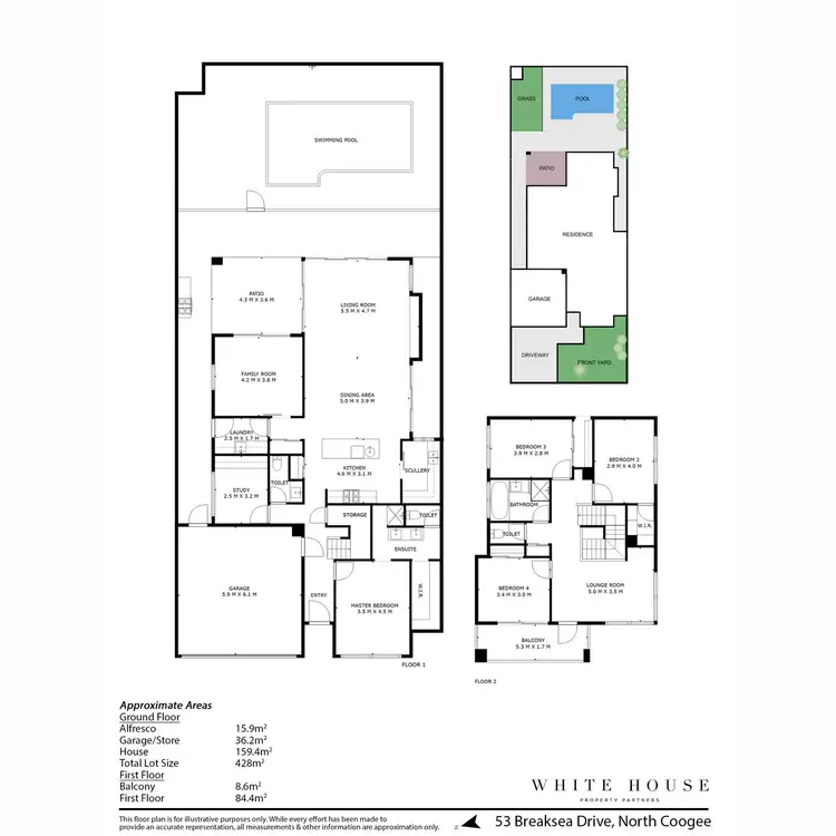 Floorplan of Homely house listing, 53 Breaksea Drive, North Coogee WA 6163