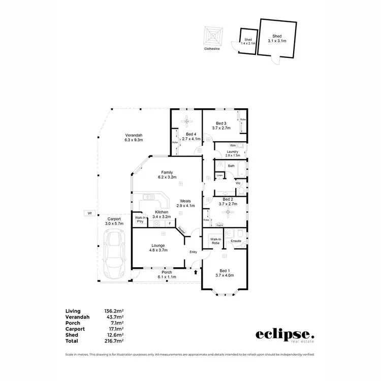 Floorplan of Homely house listing, 78 Elmwood Circuit, Blakeview SA 5114