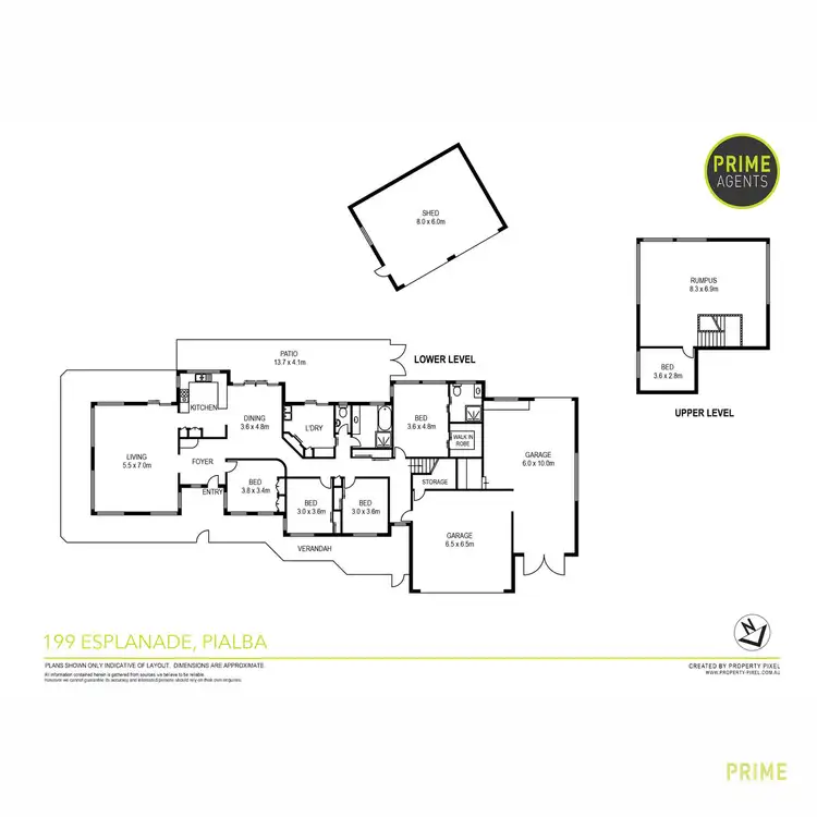 Floorplan of Homely house listing, 199 Esplanade, Pialba QLD 4655