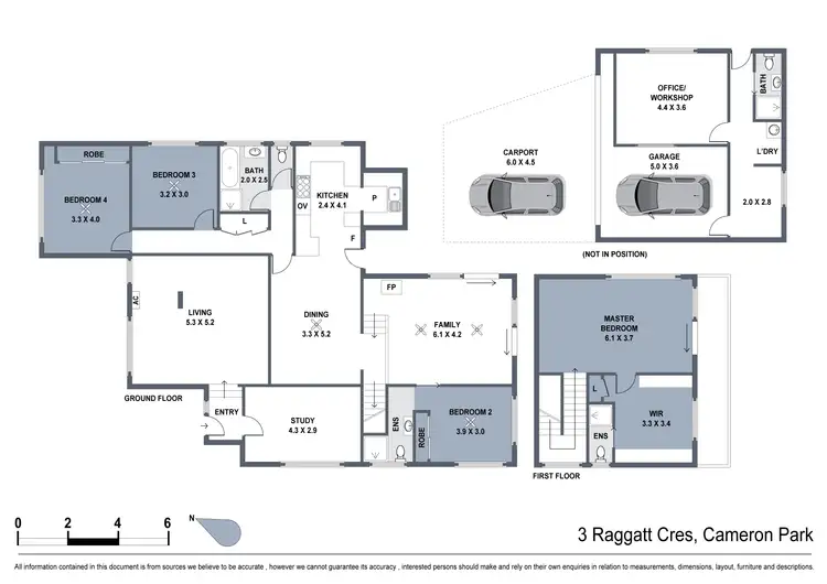 Floorplan of Homely house listing, 3 Raggatt Crescent, Edgeworth NSW 2285