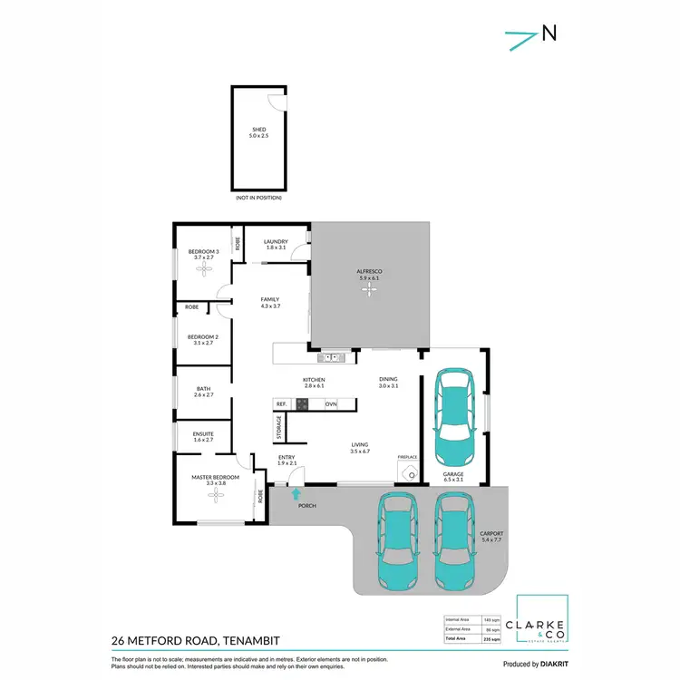 Floorplan of Homely house listing, 26 Metford Road, Tenambit NSW 2323