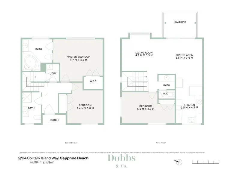 Floorplan of Homely house listing, 9/94 Solitary Islands Way, Sapphire Beach NSW 2450