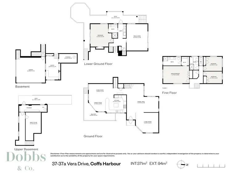 Floorplan of Homely house listing, 37-37A Vera Drive, Coffs Harbour NSW 2450