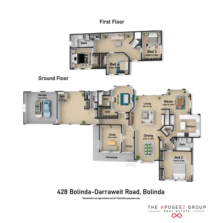 Floorplan of Homely rural property listing, Bolinda-Darraweit Road, Bolinda VIC 3432