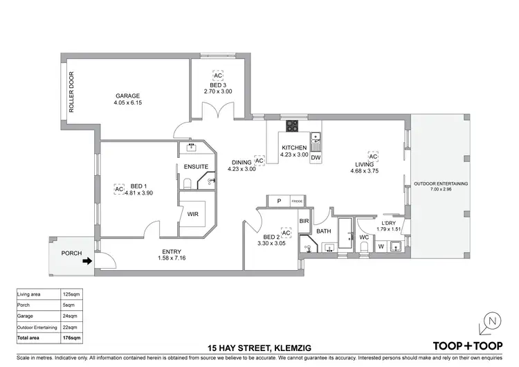 Floorplan of Homely house listing, 15 Hay Street, Klemzig SA 5087